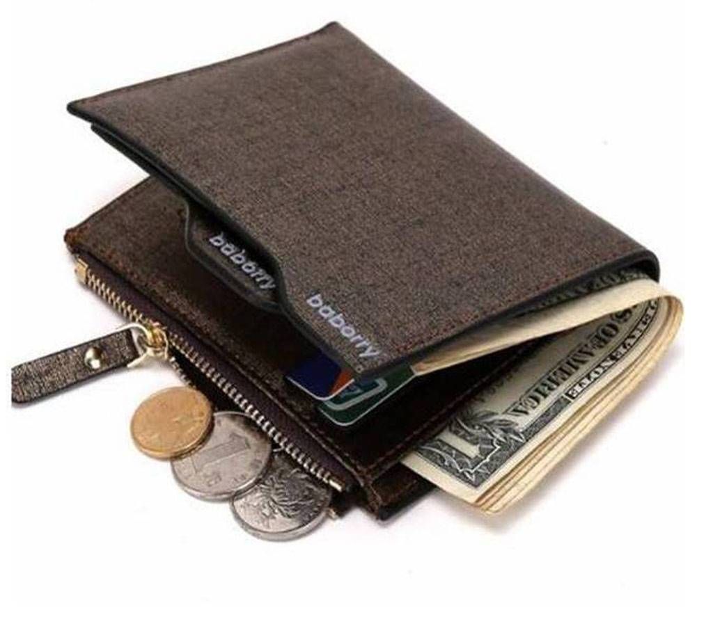 BOGESI Men, Boys Gold Artificial Leather Wallet (Copy)