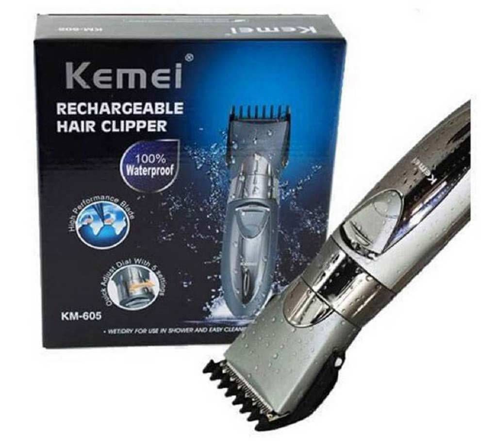KEMEI KM-605 rechargeable trimmers
