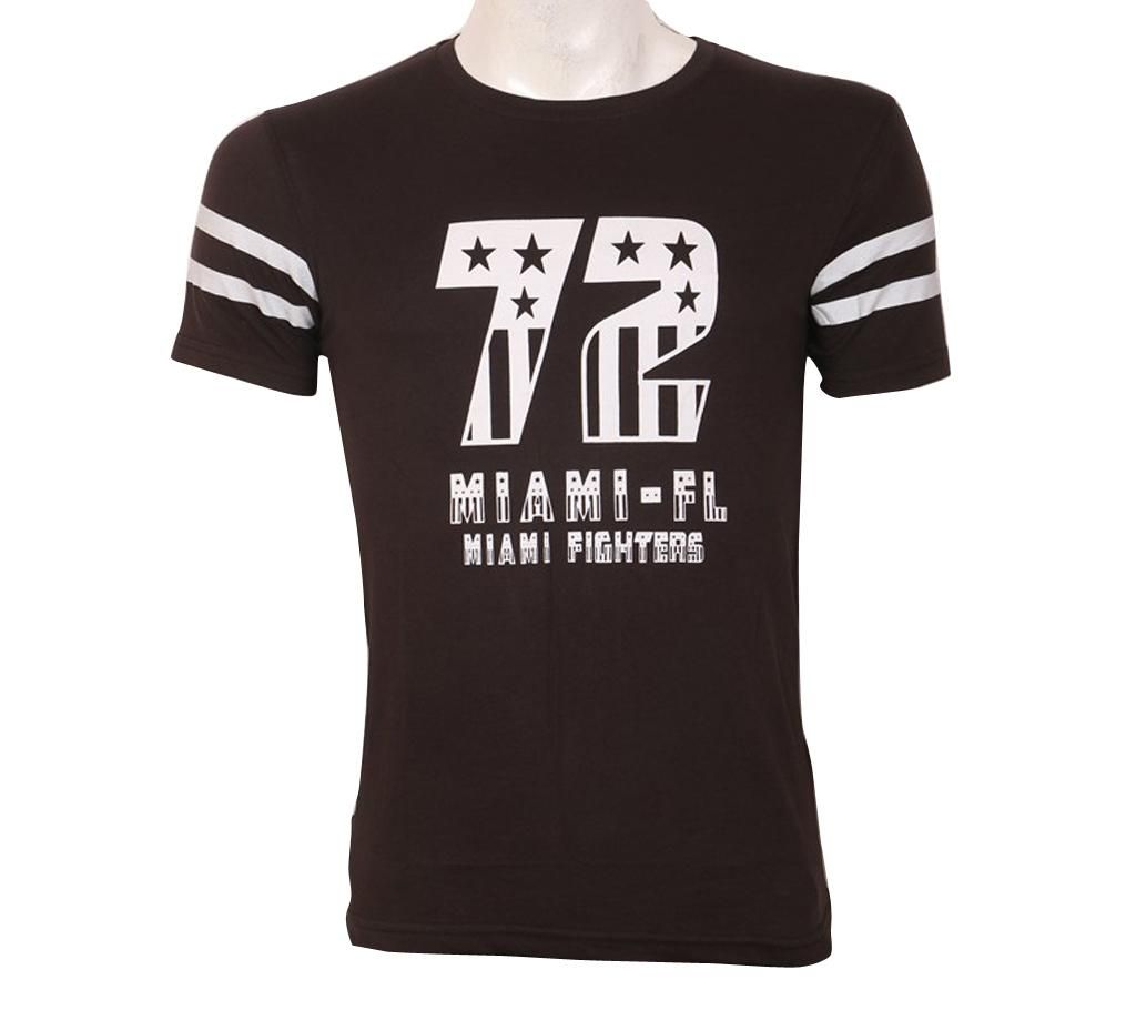 72 Miami Fighter Menz Short Sleeve Cotton T-Shirt