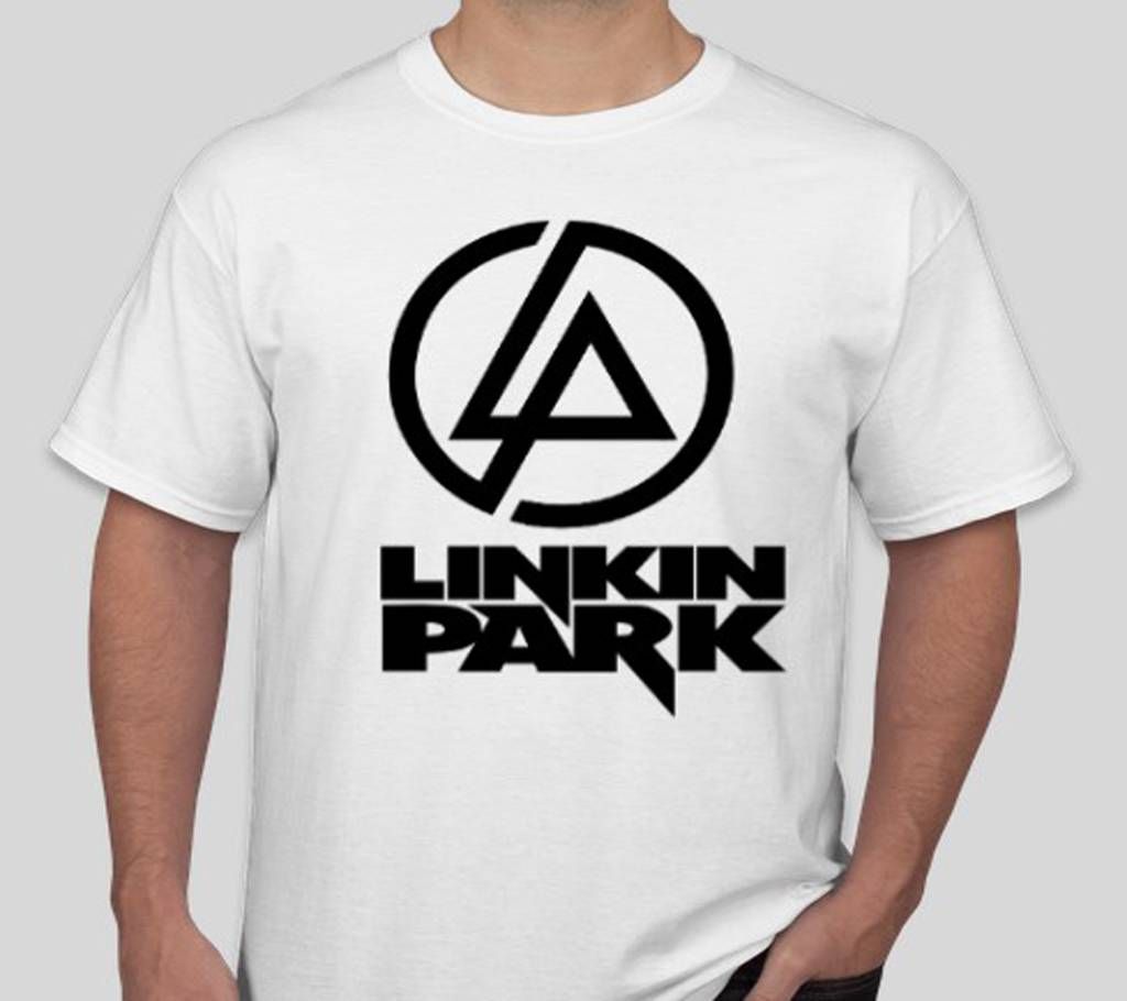 Linkin Park - Half Sleeve Cotton T-Shirt For Men