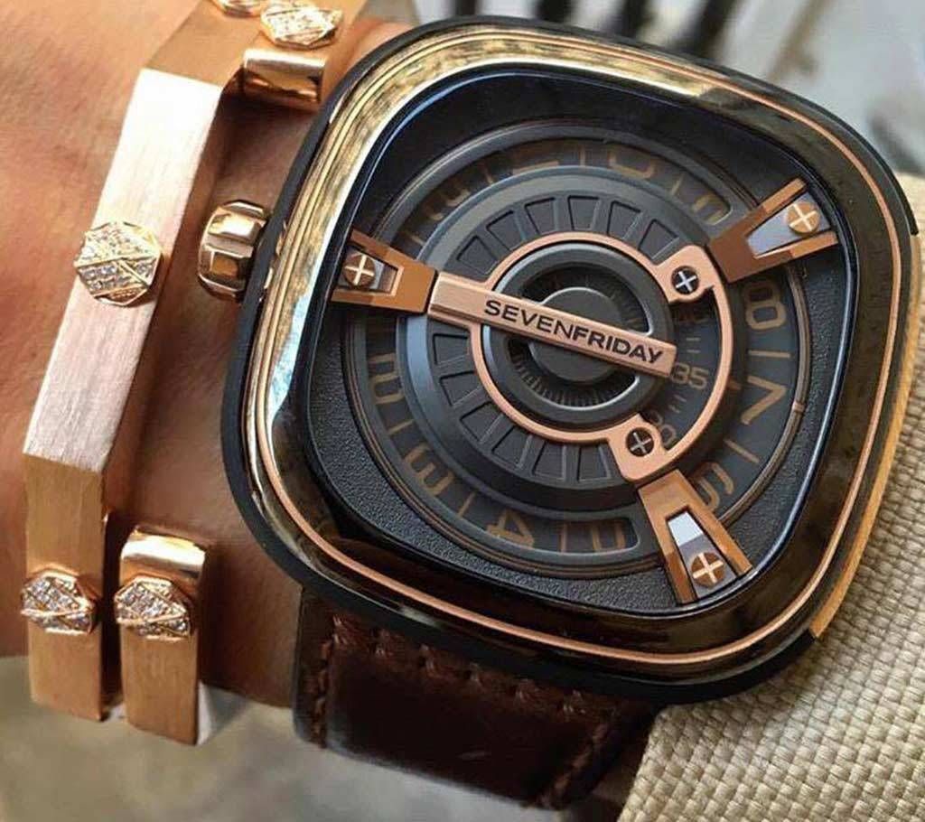 Seven Friday men's wrist watch