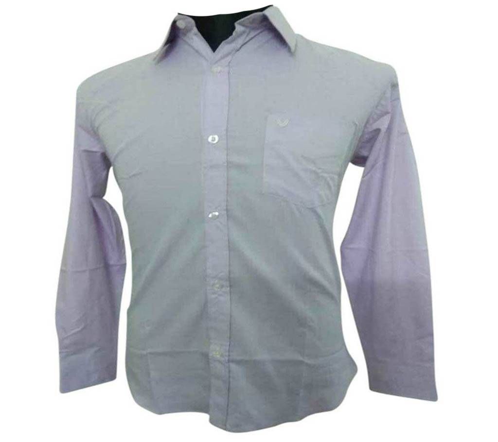 Purple S. Herringbone Shirt