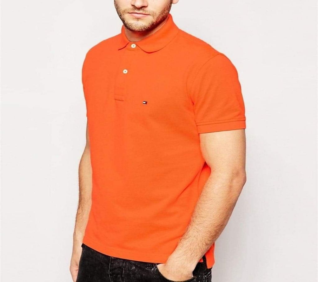 Mens Solid Color polo
