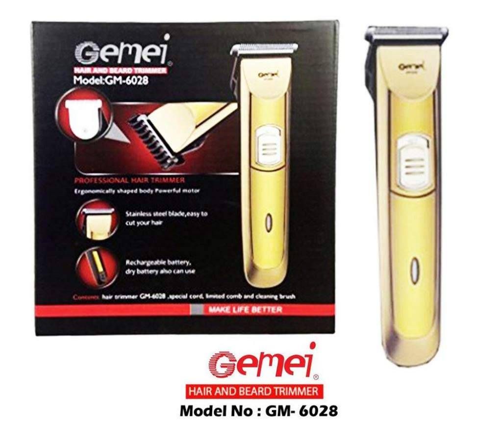 Gemei Electric Hair And Beard Trimmer - GM 6028