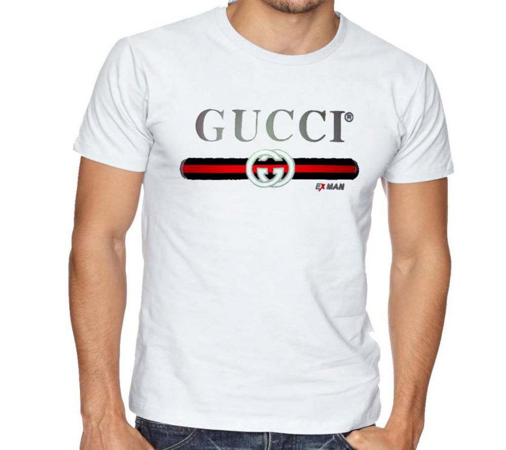 GUCCI Gents Full Sleeve Cotton T-Shirt