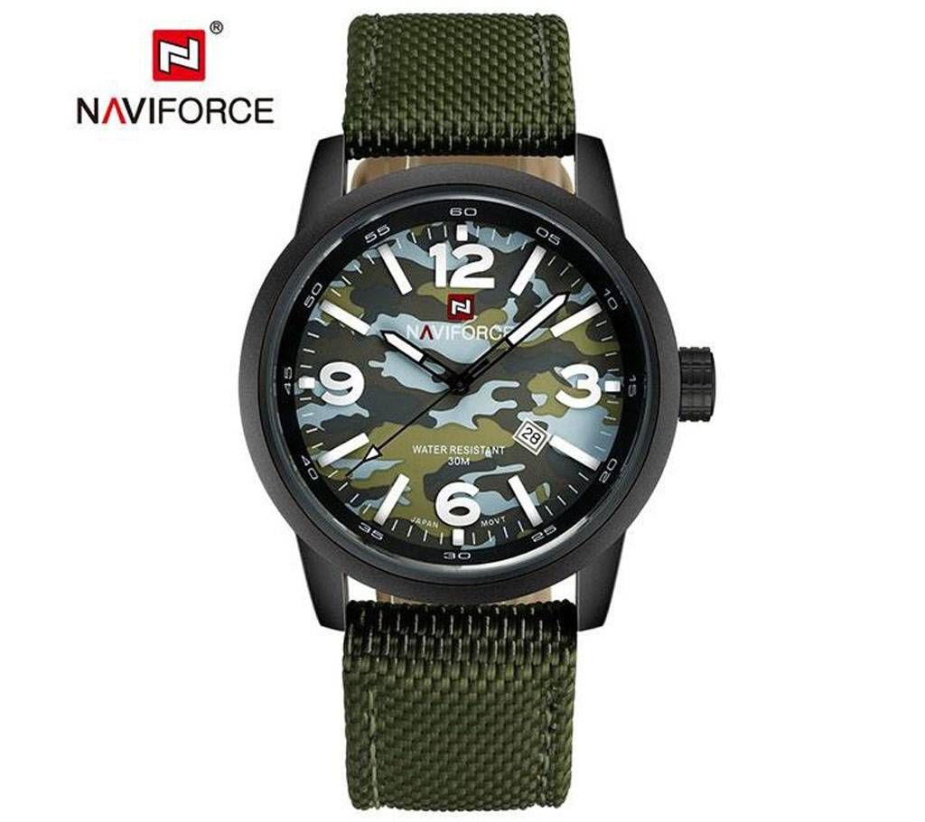 Naviforce Camo Casual Analog Quartz Movement Watch (NF9080 BGNGN)