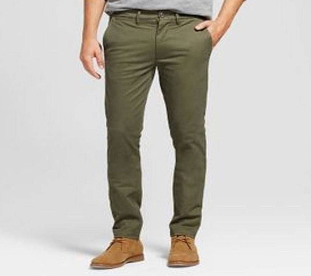 Mens Stylish Gabardine Pant - Teal Green - BBF