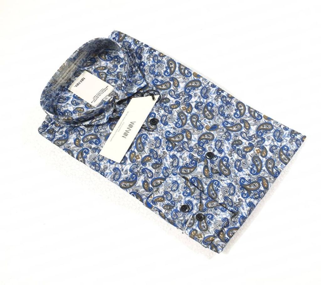Menz Full-sleeve Casual Printed Shirt