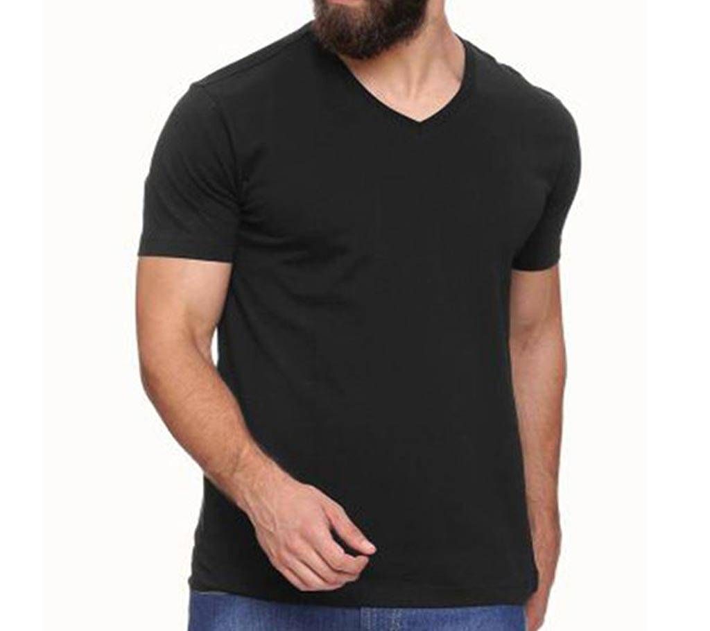Half Sleeve T-Shirt -Black