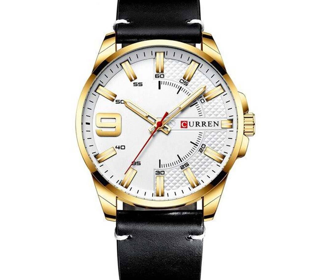 CURREN 8371 LEATHER WATCH FOR MEN