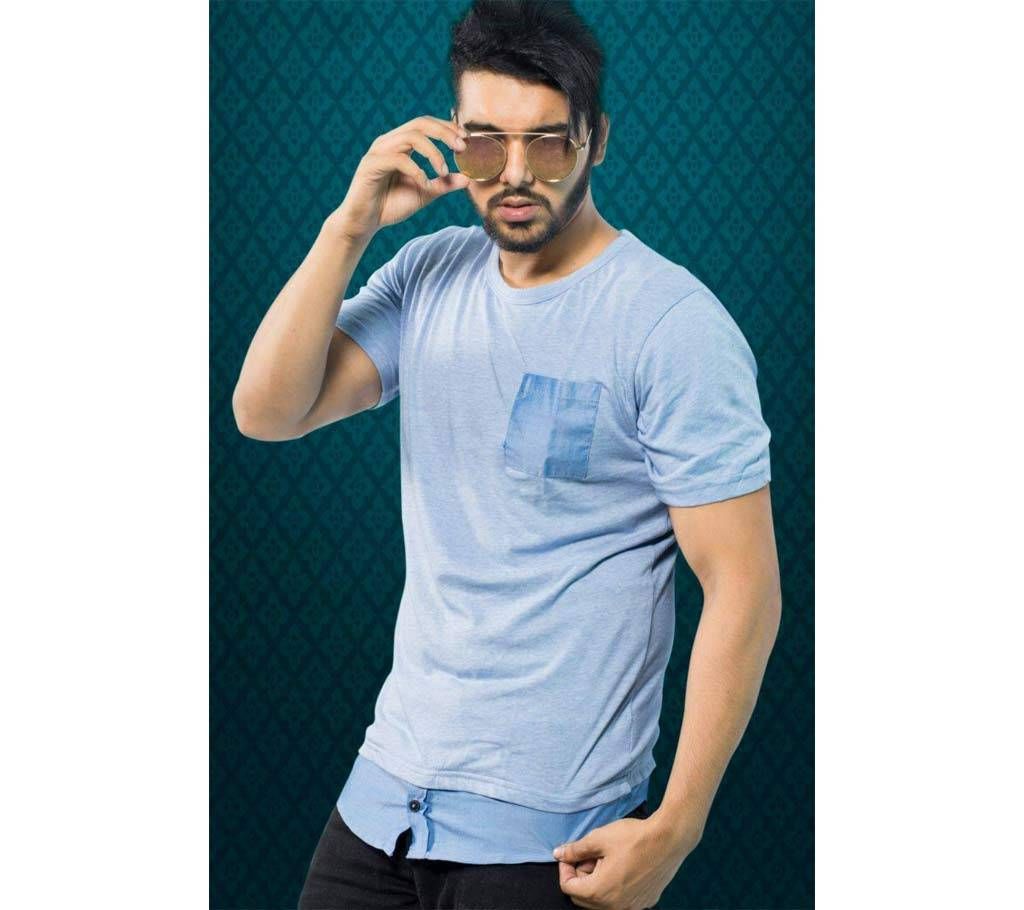 round neck cotton t-shirt 