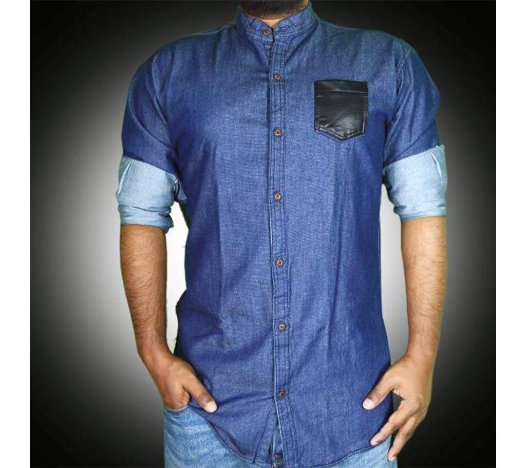 Mens Denim Casual Shirt