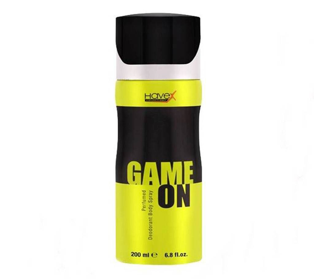 Havex (GAME ON) Deodorant Body Spray -UAE