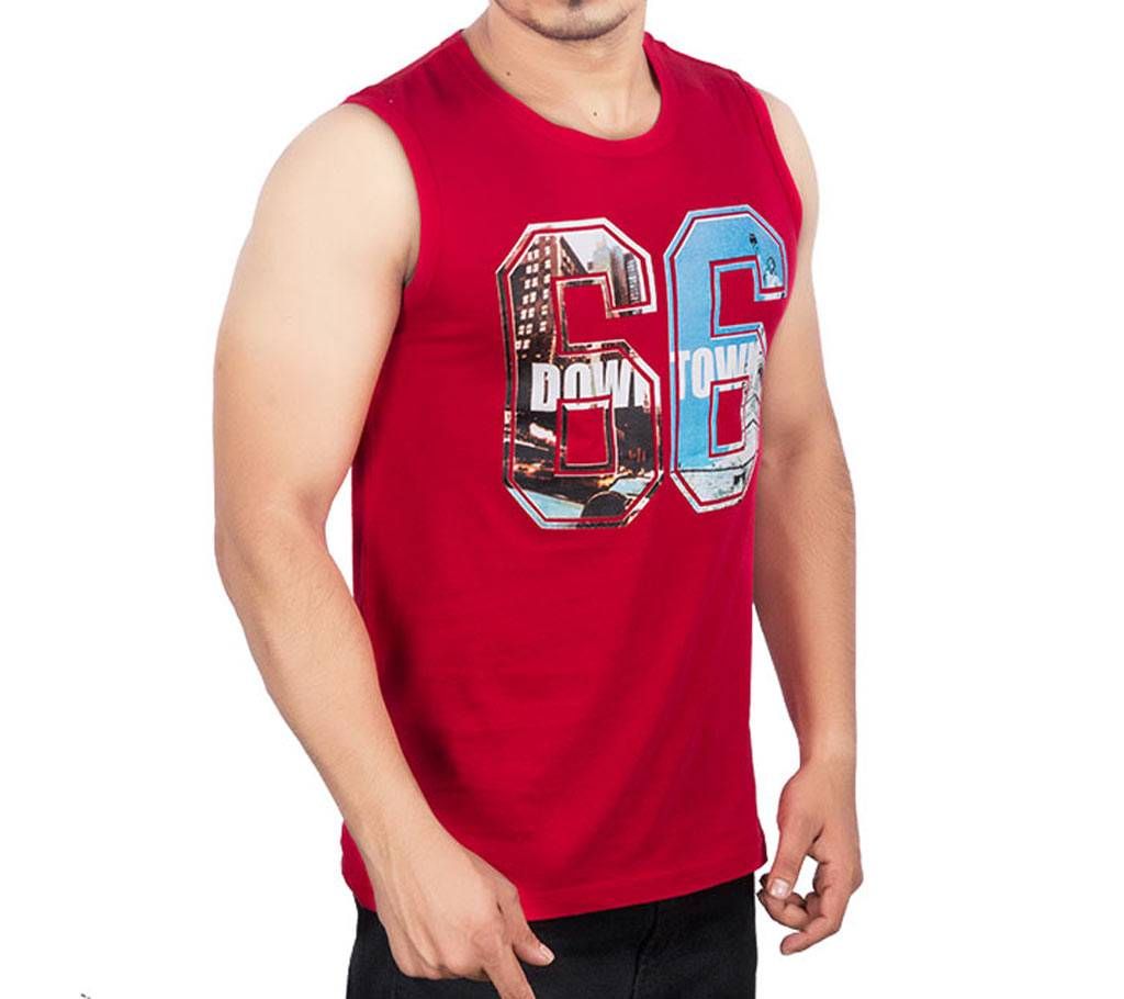 Winner Mens Muscle Tee - 43670 - RED
	
	
	
	
	
	
	
	
	
