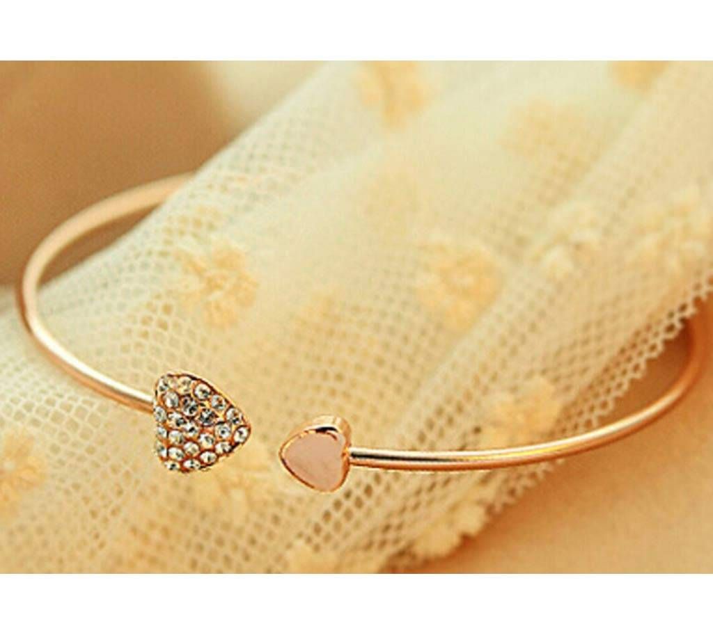 Chia Fashion Heart Cuff Unisex Bracelet (by Pink Point - CHIA26)