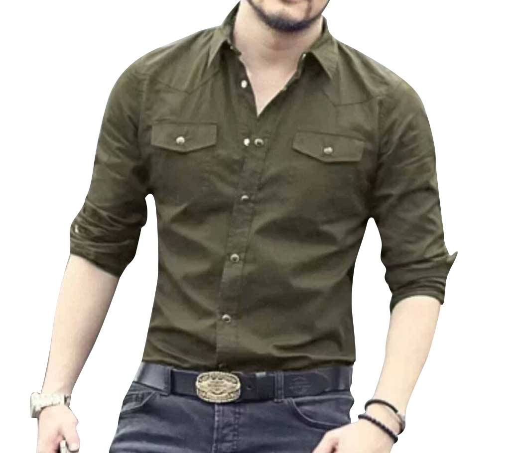 Menz Indian Full Sleeve Casual Shirt