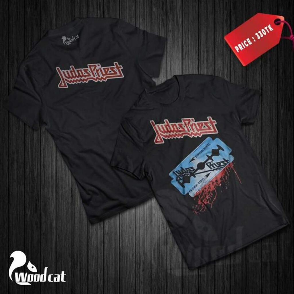 JUDAS PRIEST Half Sleeve T-Shirt For Men