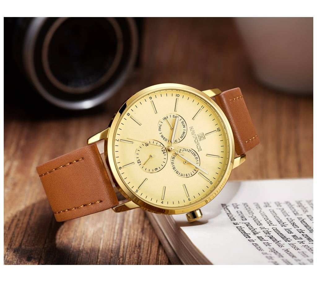 NAVIFORCE NF3001GG Gents Watch