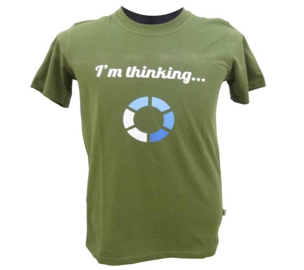 Olive Stitch T-Shirt