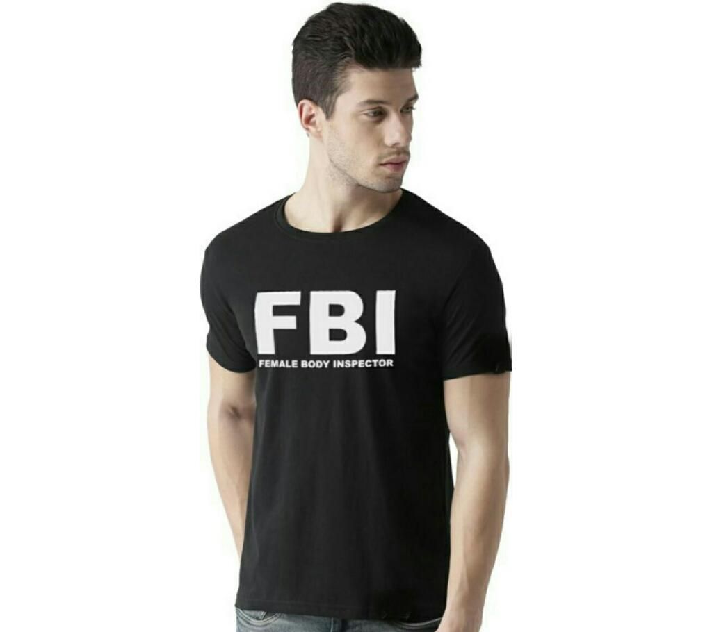 FBI Menz Round Neck T Shirt