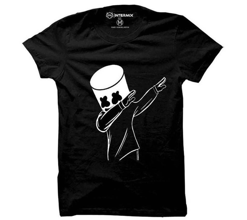 Marshmallow Dab Gents half sleeve t-shirt 