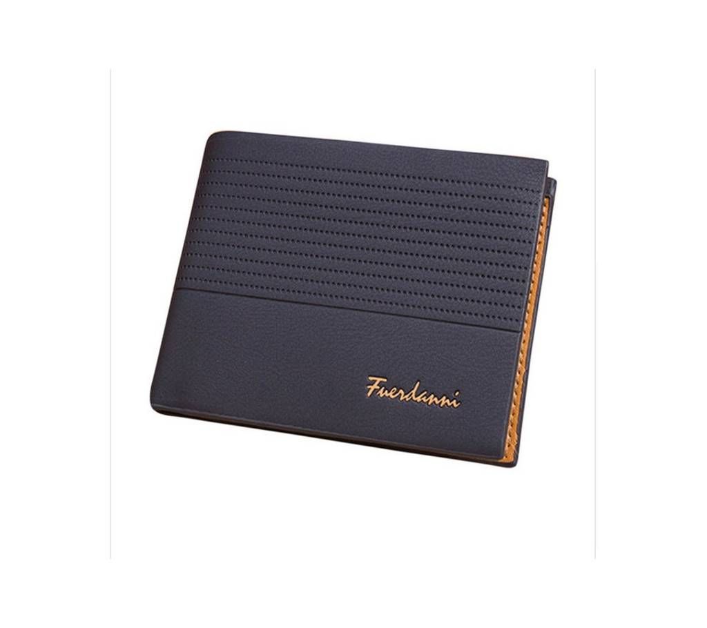 Mans Regular Shaped Wallet Fashion Wood grain