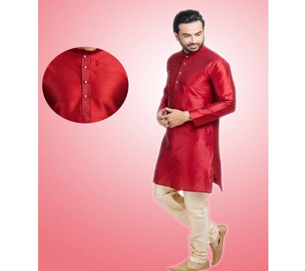 Dhupian Silk Semi Long Silk Panjabi