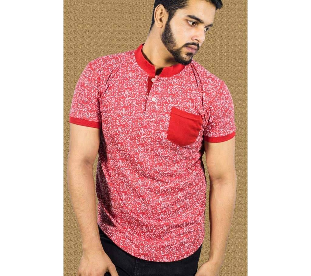 Gents cotton half sleeve polo shirt 