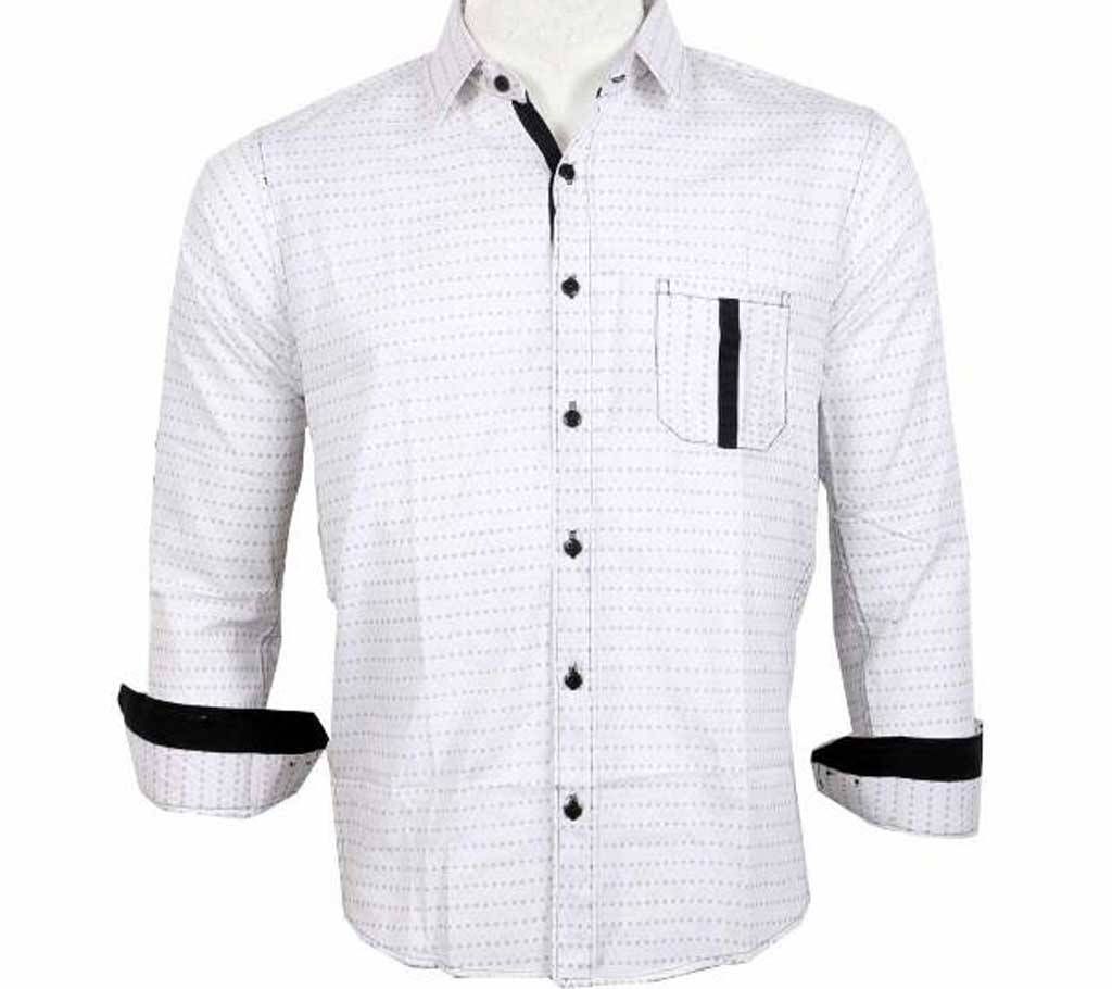 Yarn Dyed Cotton Full Sleeve Shirt