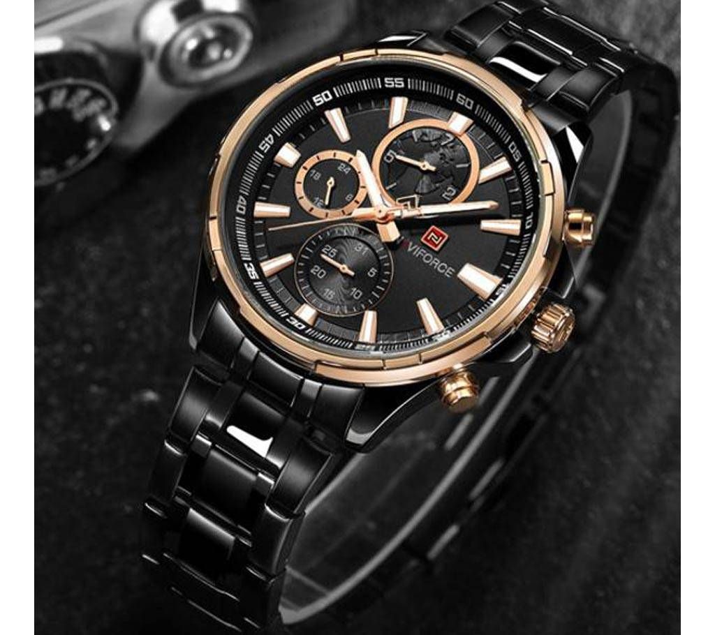 Naviforce NF9089 Chronograph men's wrist watch