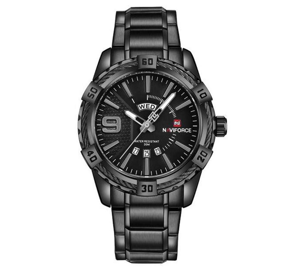 Naviforce Eid Collection NF9117 Stainless Steel Quartz Movement Watch 