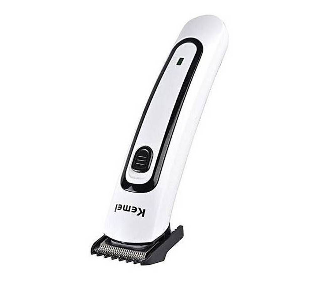 Kemei KM-2169 Rechargeable Electric Trimmer For Men - White