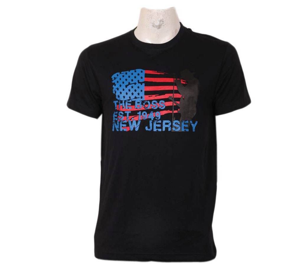 EXCLUSIVE MEN'S R-NECK SHORT SLV T-SHIRT