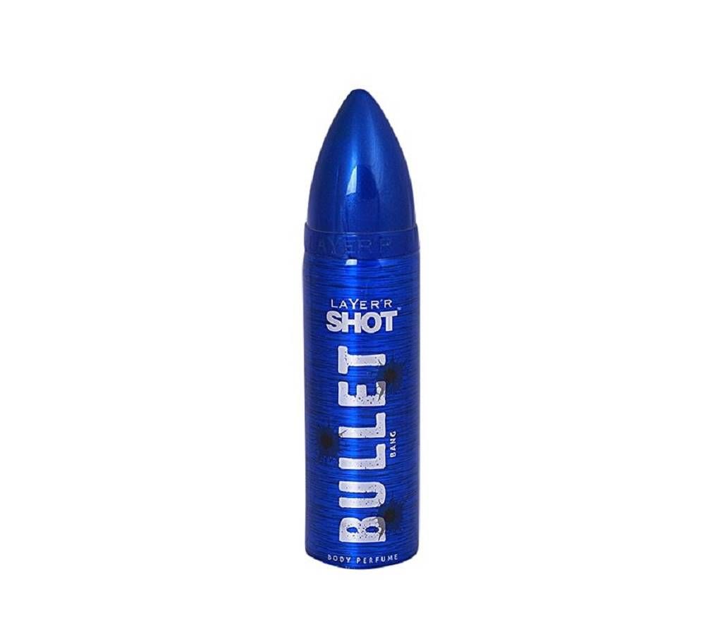 LAYER'R SHOT Bullet Bang Body Spray For Men - 120ml INDIA