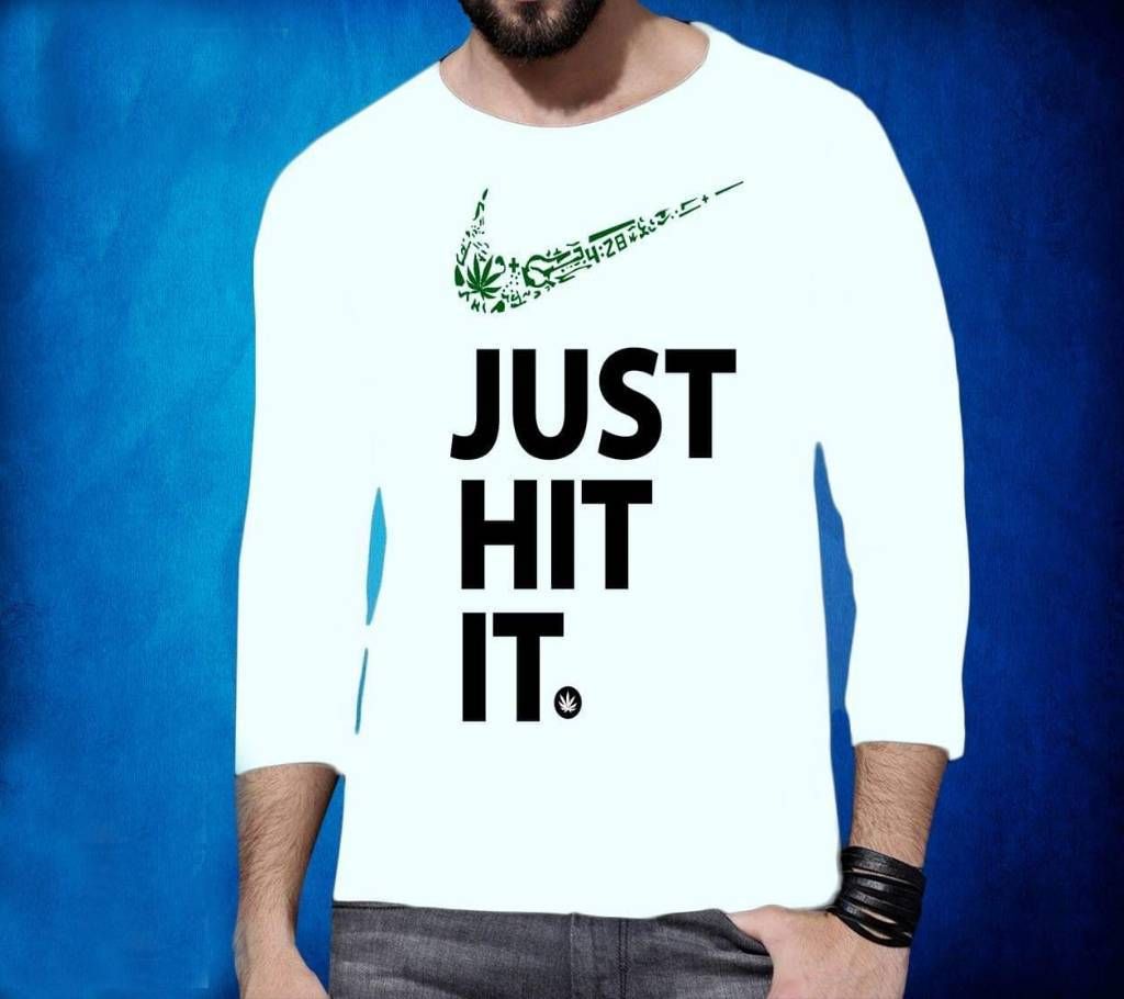Just Do It Gent's Full Sleeve T-Shirt