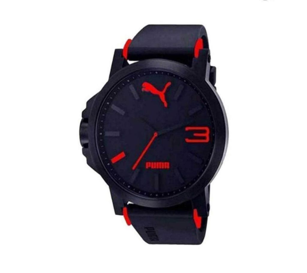 Analog Sports Watch for Men-Black & Red(Copy)
