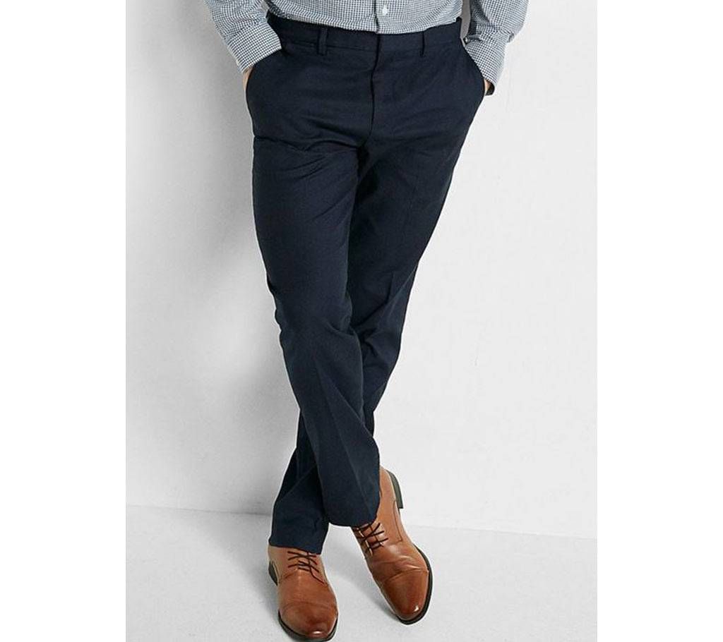 Navy Blue Formal Pant For Men