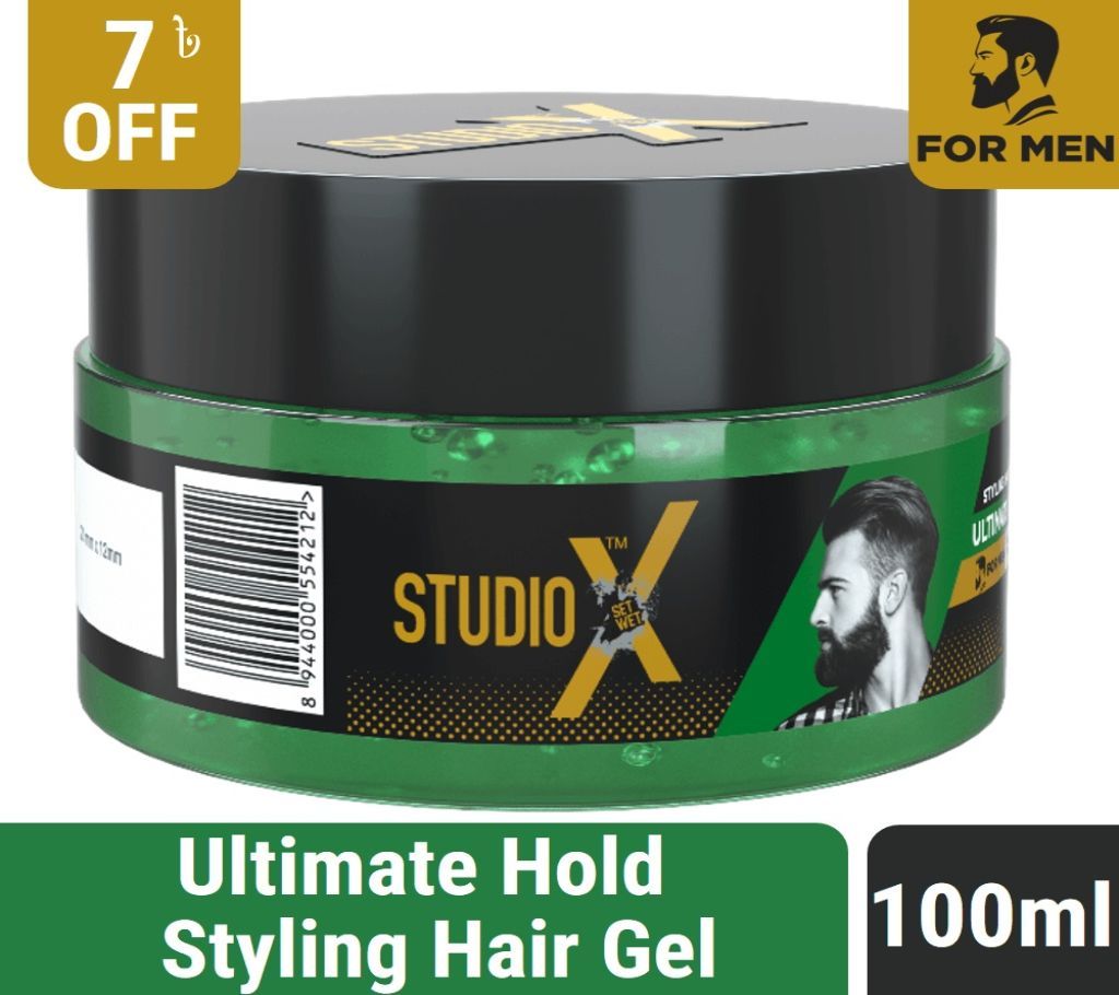 Studio X Ultimate Hold Hair Gel 100ml