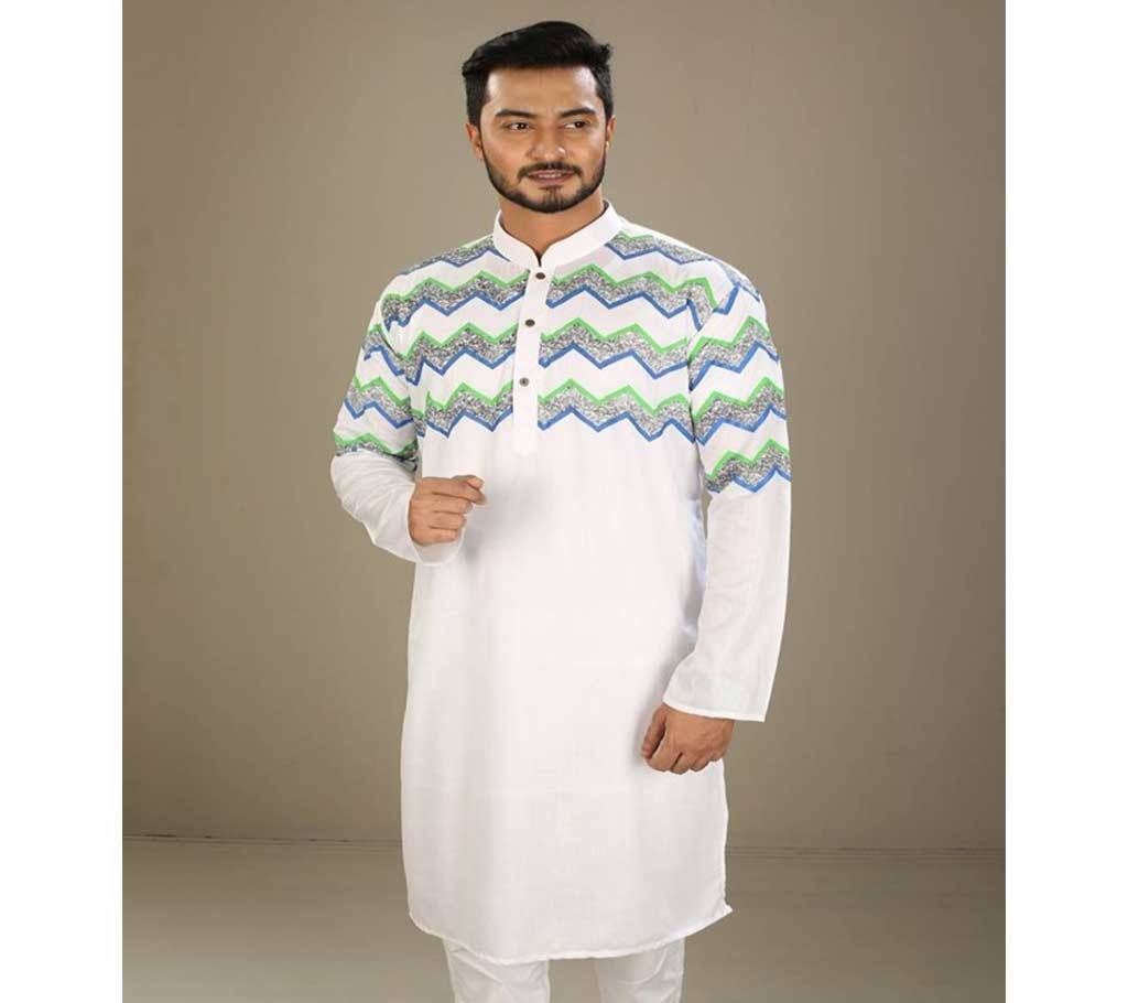 stylish boishaki panjabi