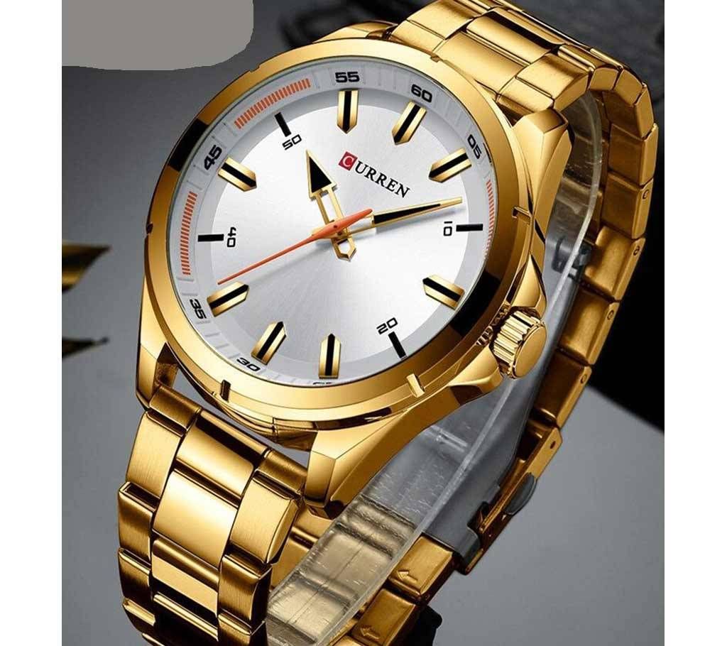 CURREN 8320 Golden Watch For Men