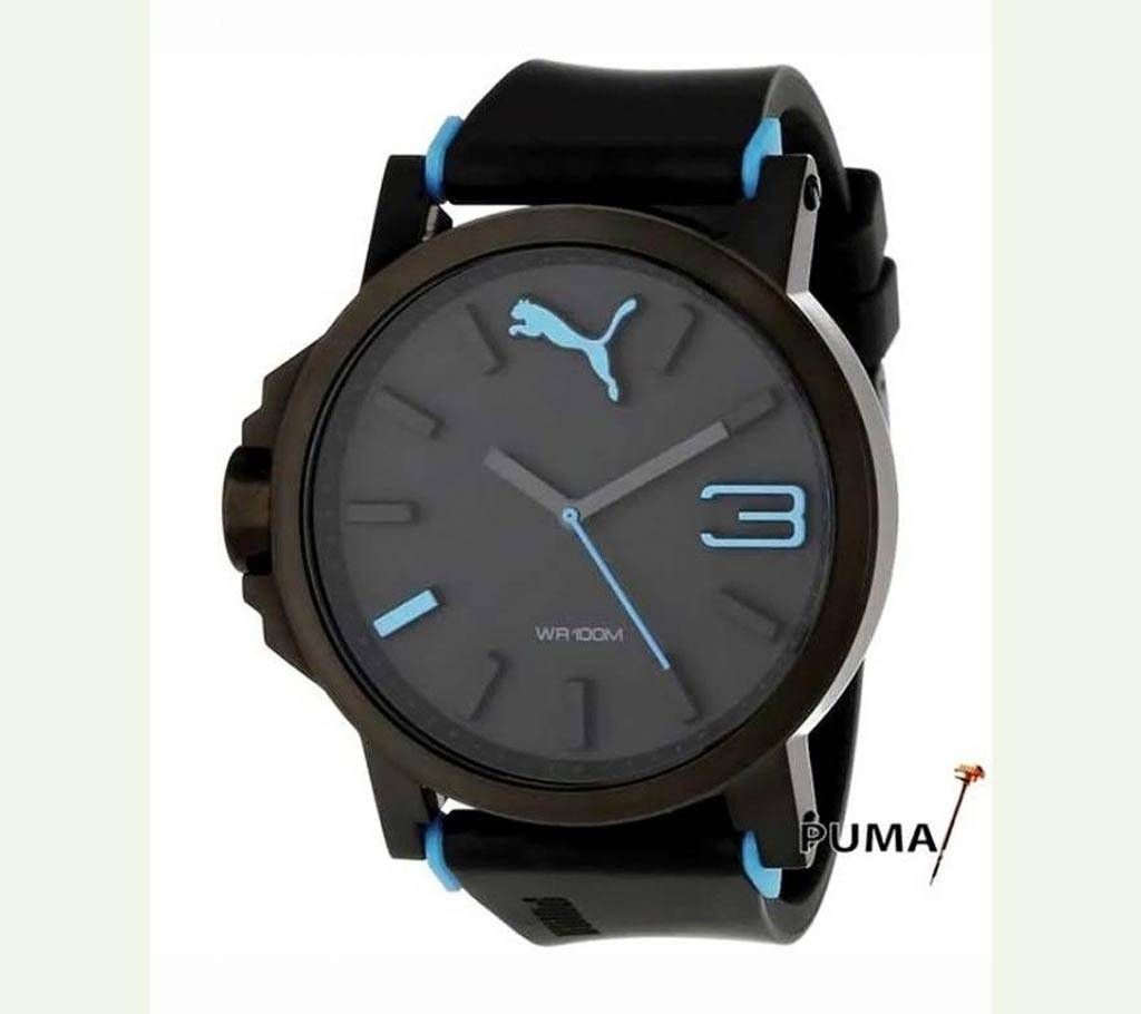 PUMA Men’s Ultrasize Blue Analogue Watch copy