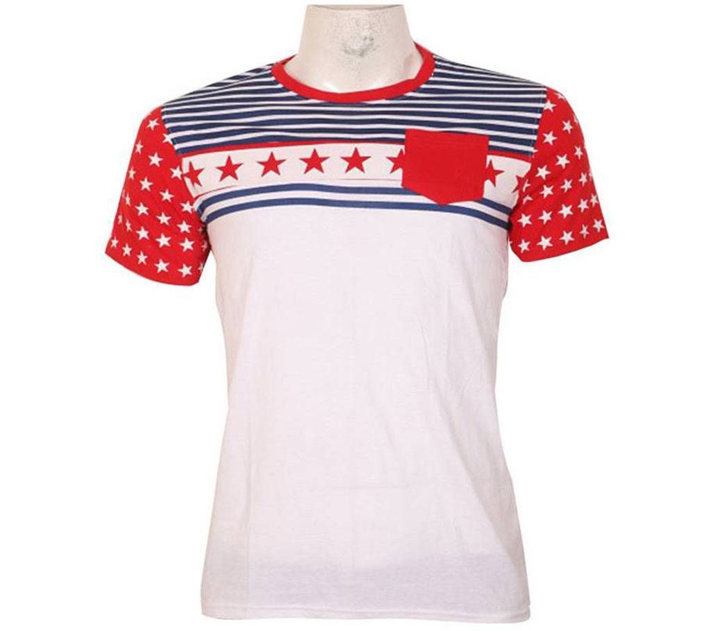 Gents MULTISTAR Half Sleeve Cotton T-Shirt
