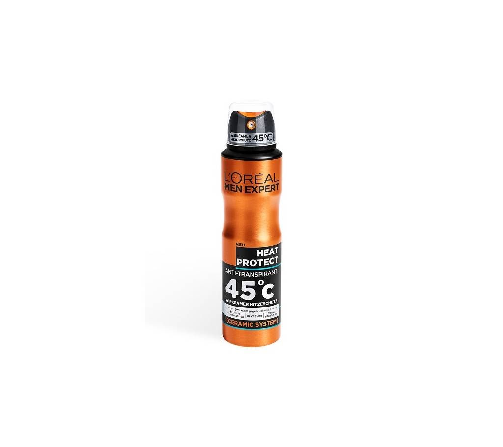 Heat Protect 45°C Antiperspirant Spray for Men 150ml - Germany 