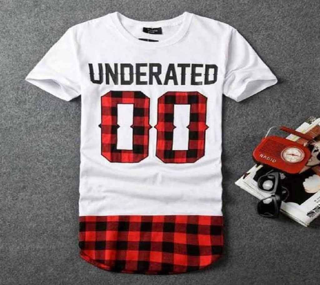 Underated Menz Half Sleeve Cotton T-Shirt