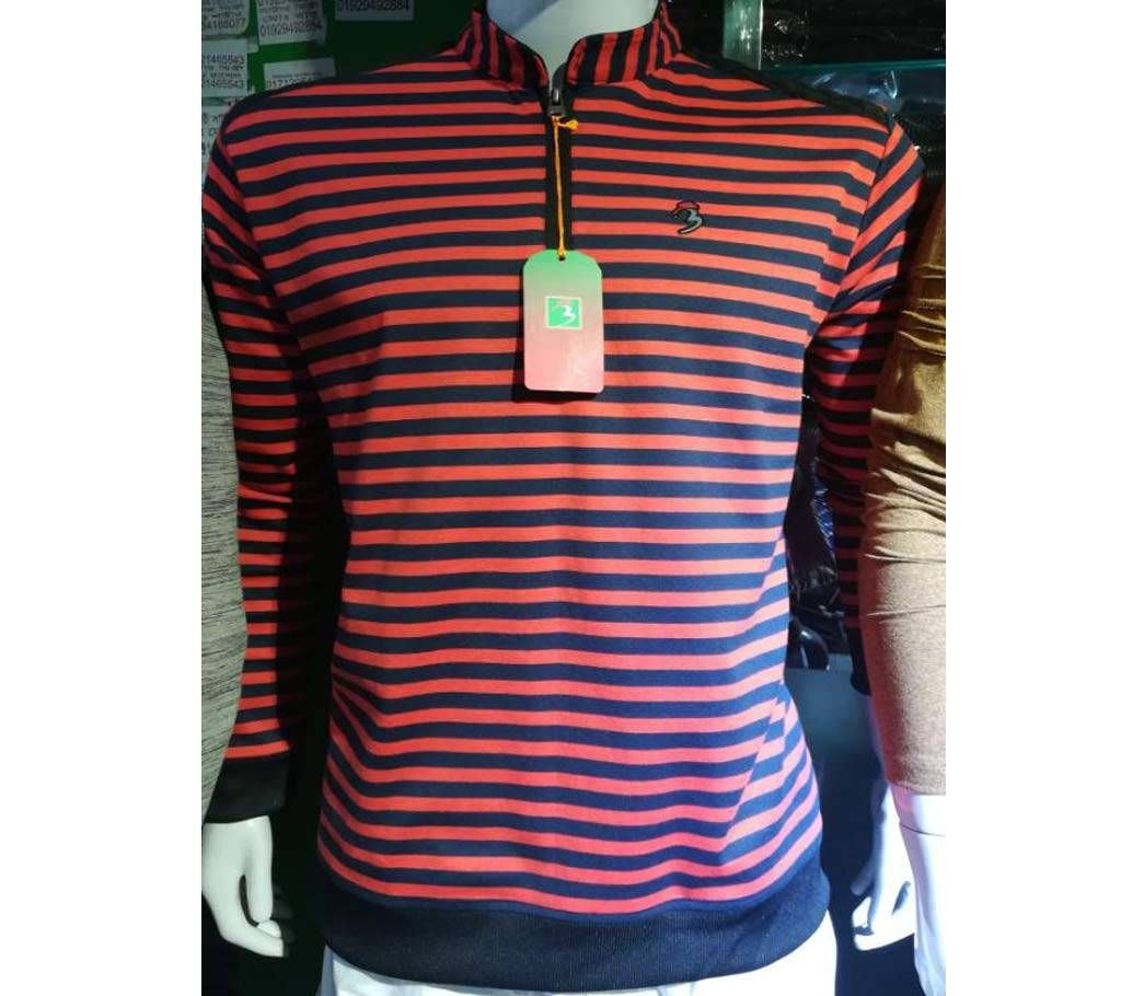China Ben collar full sleeve t-shirt
