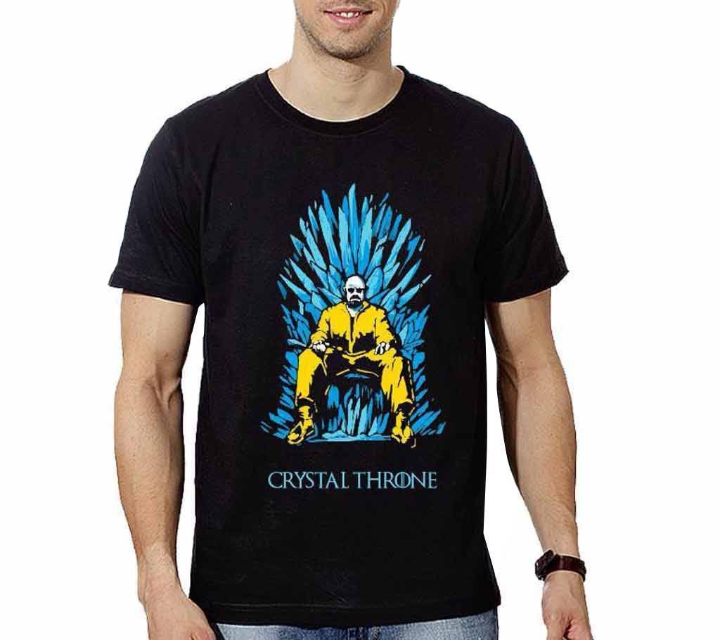 Crystal Throne Round Neck Tees 