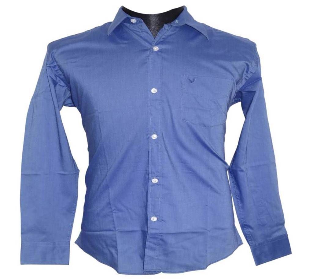 Solid Blue Shirt