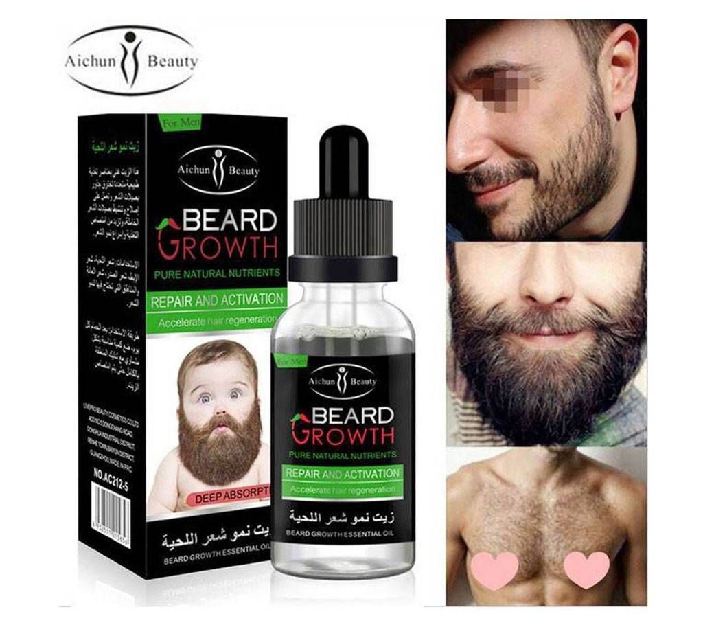 Anchuin Beauty Beard Growth Oil 30ml UK