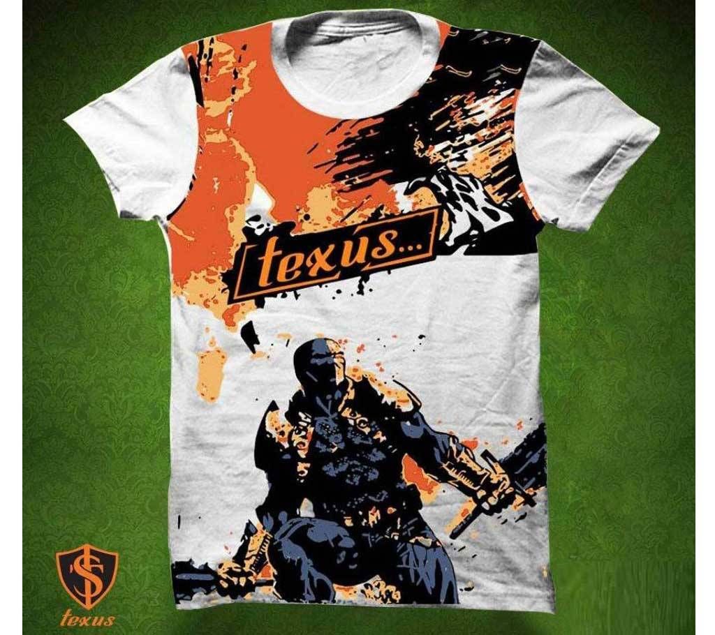 TEXUS Half Sleeve T-shirt for Men