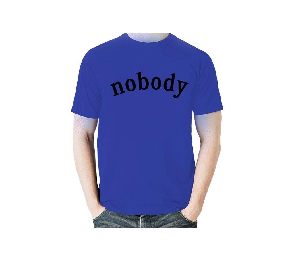 Mens Nobody Cotton Round Neck  t-shirt